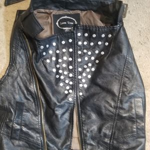 Leather Vest